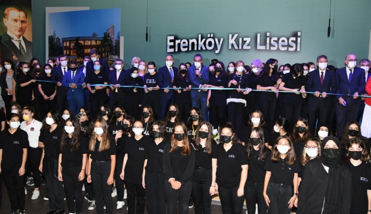 Erenköy Kız Lisesi’nin yeni binası açıldı 